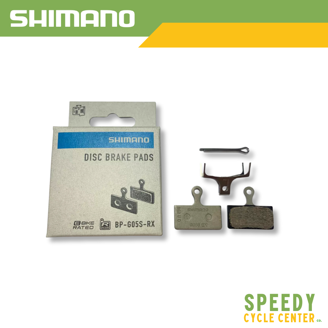 SHIMANO Disc Brake Pads BP-G05S-RX Resin Pad & Spring