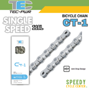 TEC-PWR Bike Chain Single Speed CT-1HX / CT-1 For BMX & Fixie 1/2