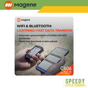 MAGENE Map Navigation GPS C606 Smart Bike Computer Colored Touchscreen IPX7