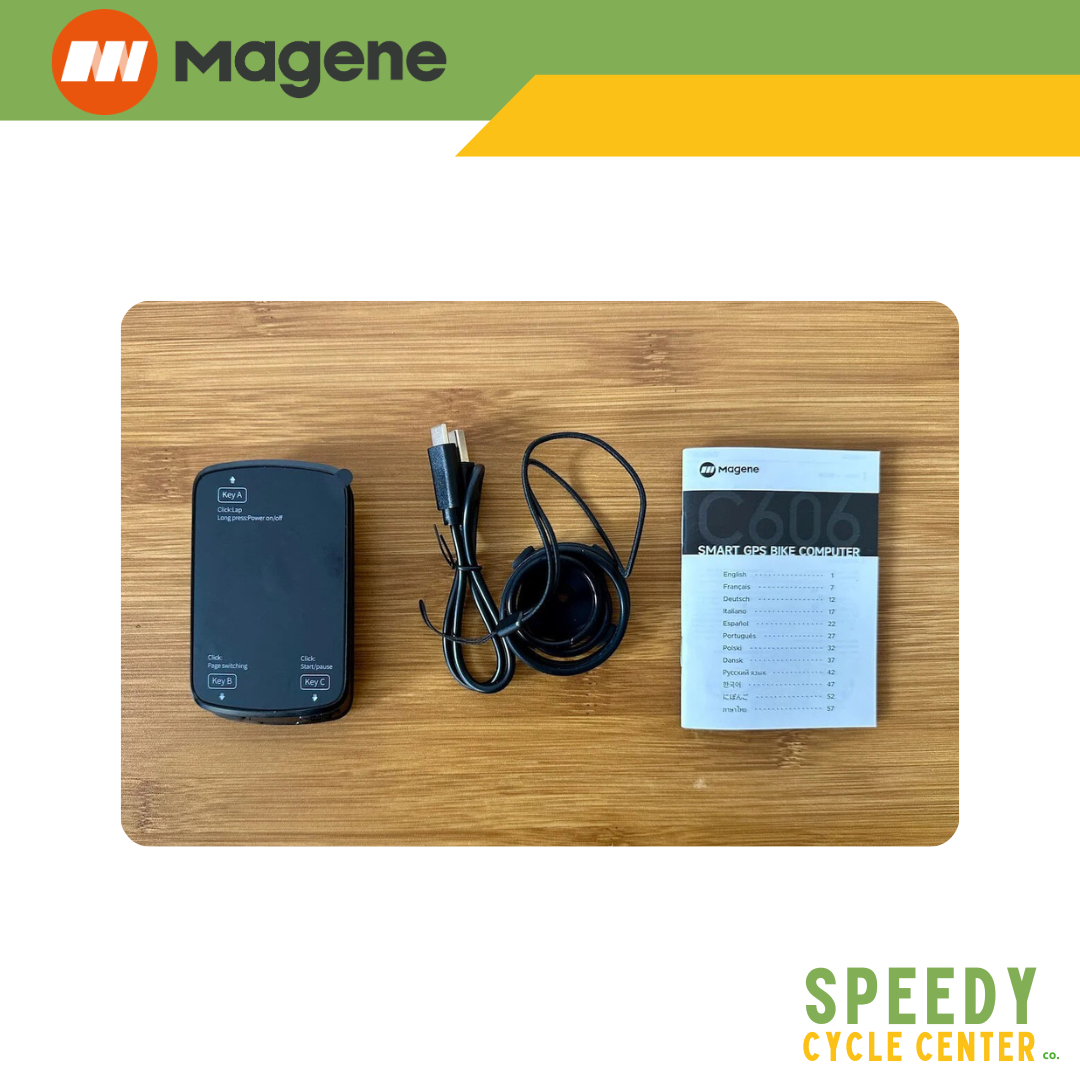 MAGENE Map Navigation GPS C606 Smart Bike Computer Colored Touchscreen IPX7