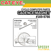 CATEYE CADENCE MAGNET Sensor Universal For Crank Arm / Pedal
