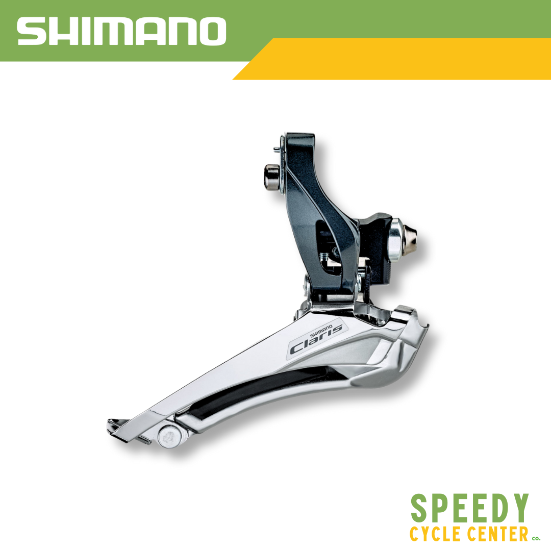 SHIMANO CLARIS FD-R2000-F Front Derailleur 2x8-Speed (Brazed-On Mount)