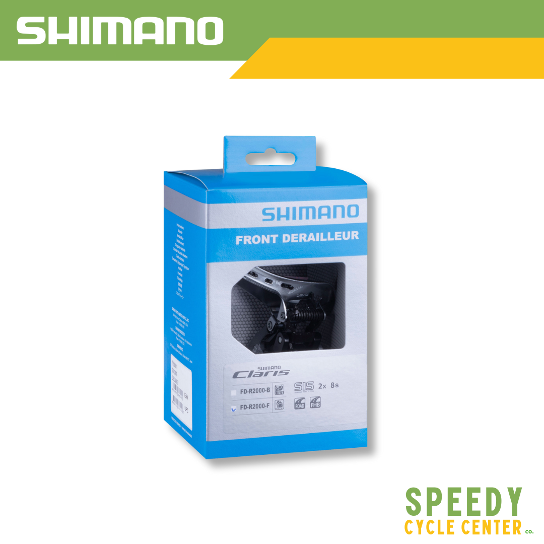 SHIMANO CLARIS FD-R2000-F Front Derailleur 2x8-Speed (Brazed-On Mount)