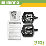 SHIMANO CLICK'R Pedal PD-T421 SPD Single Sided Flat Trekking w/ Cleats
