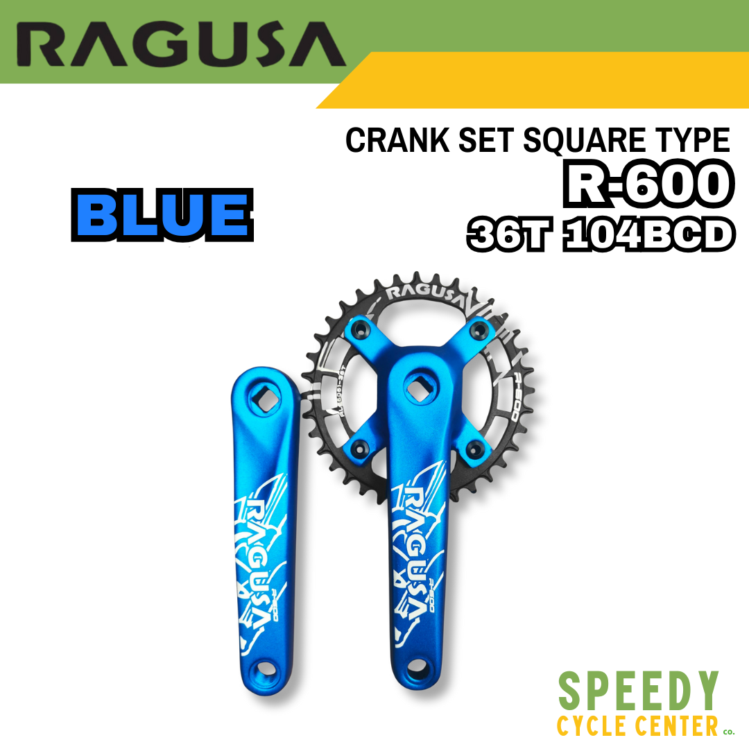 RAGUSA CRANKSET SQUARE TYPE 36T R-600 104BCD