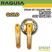 RAGUSA CRANKSET SQUARE TYPE 36T R-600 104BCD