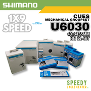 SHIMANO CUES U6030 Groupset Gravel/Road 1x9-Speed 40Tx165mm HG 11-46T