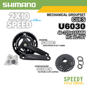 SHIMANO CUES U6030 Groupset Gravel/Road 2x10-Speed 46-32Tx165mm HG 11-39T