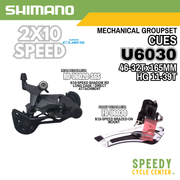 SHIMANO CUES U6030 Groupset Gravel/Road 2x10-Speed 46-32Tx165mm HG 11-39T