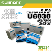SHIMANO CUES U6030 Hydraulic Groupset Gravel 1x11-Spd 40Tx165mm HG 11-50T
