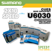 SHIMANO CUES U6030 Hydraulic Groupset Gravel 2x10-Spd 46-32Tx165mm 11-39T