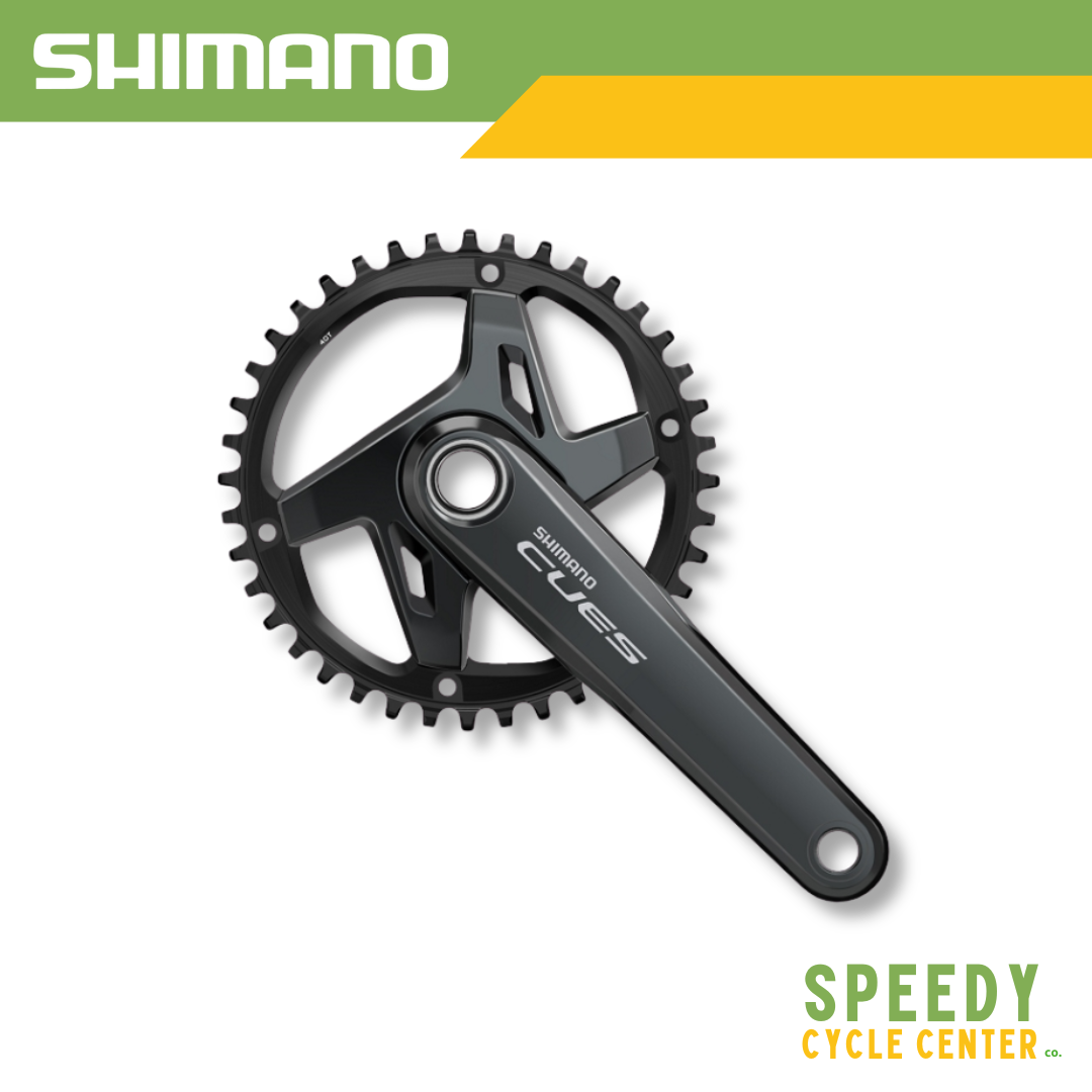 SHIMANO CUES FC-U8000-1 HOLLOWTECH II Crankset 1x11/10/9 Speed