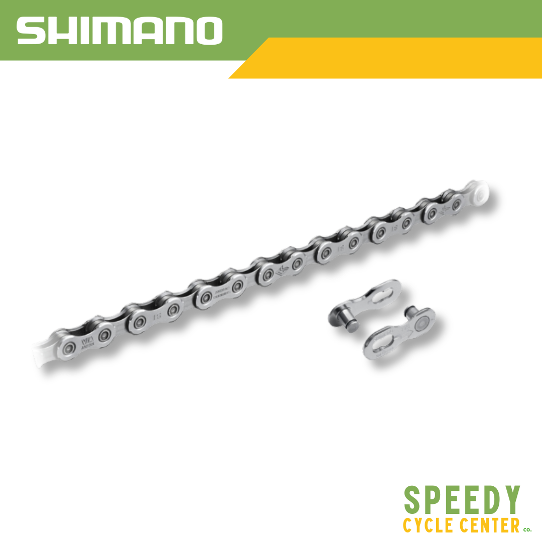 SHIMANO Chain CN-LG500 126L 9/10/11 Speed LinkGlide w/ Quick Link