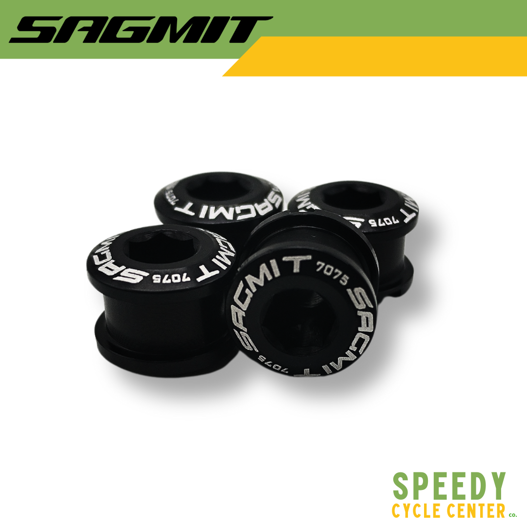 SAGMIT Chain Ring Bolt Set 5mm Black