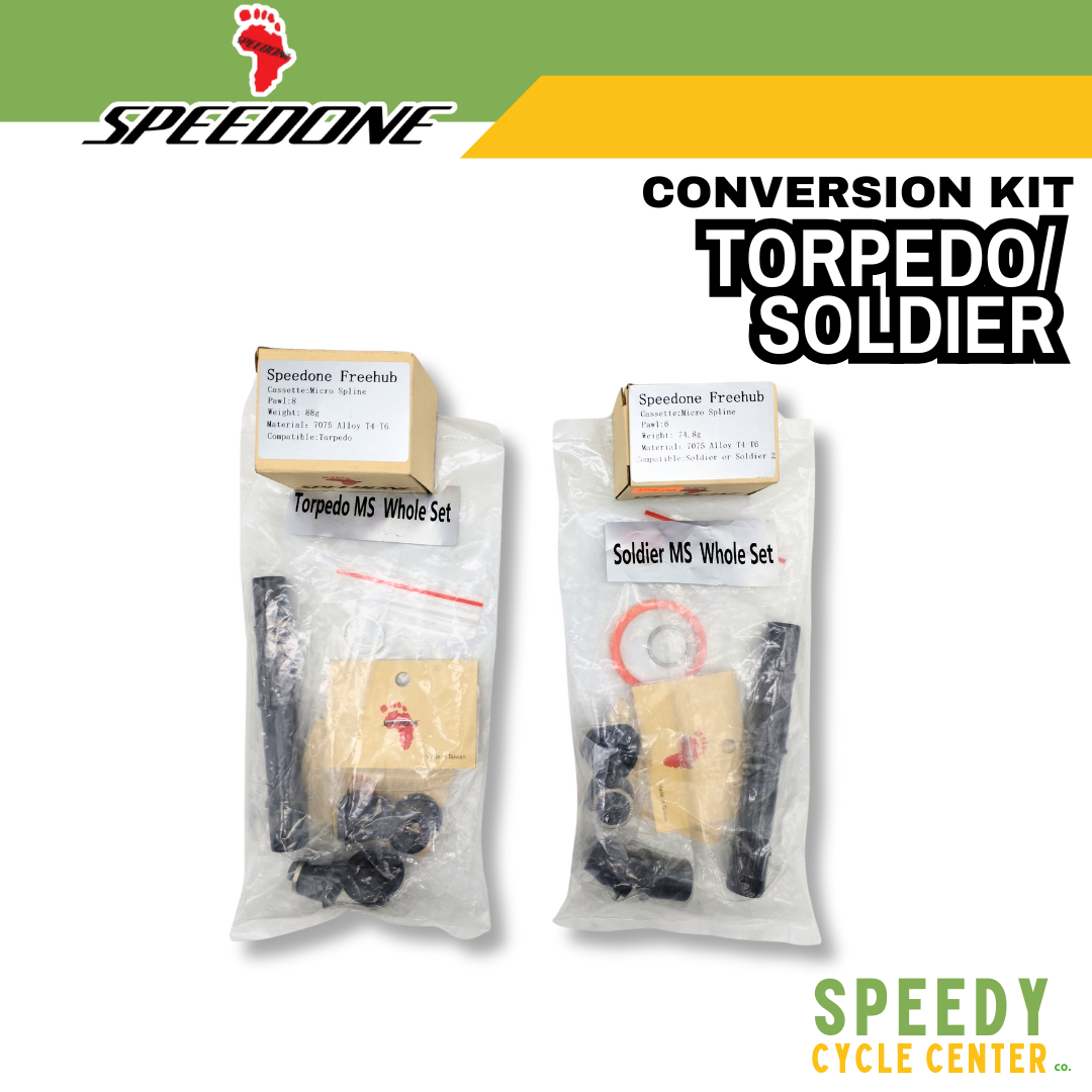 SPEEDONE Conversion Kit for Torpedo / Soldier HyperGlide to MicroSpline