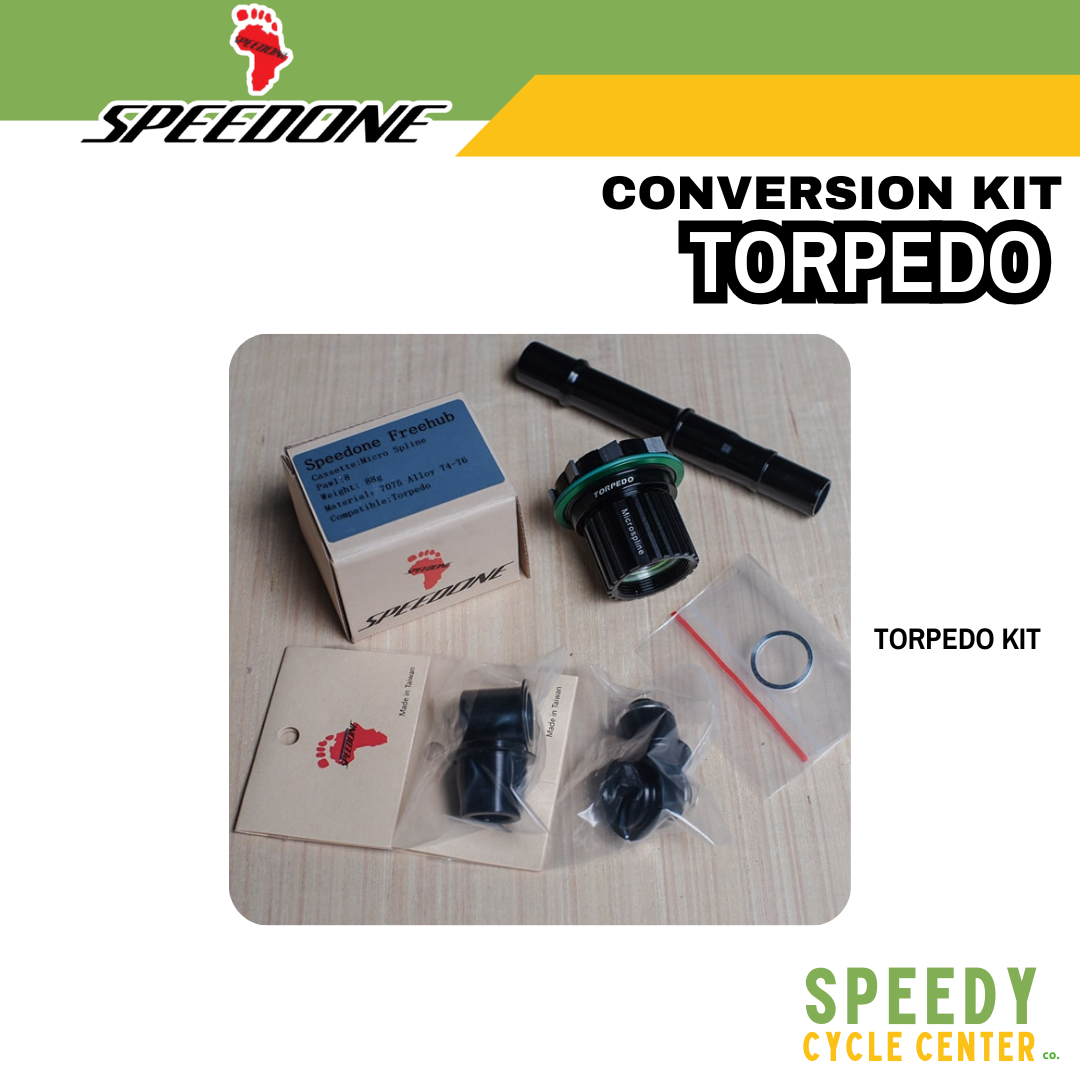SPEEDONE Conversion Kit for Torpedo / Soldier HyperGlide to MicroSpline