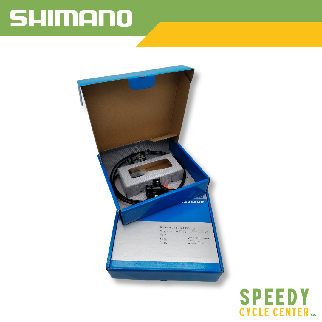 SHIMANO DEORE BL-M4100 / BR-MT410 Hydraulic Disc Brake Lever F/R Set