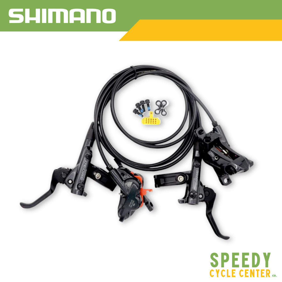 SHIMANO DEORE BL-M6100 / BR-M6100 Hydraulic Disc Brake Front / Rear Set