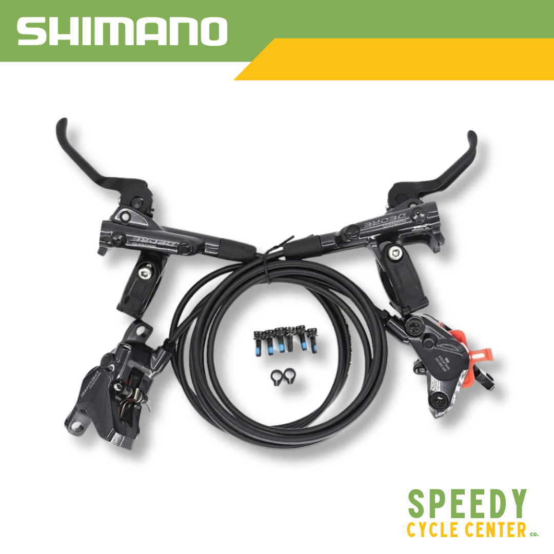SHIMANO DEORE BL-M6100 / BR-M6120 Hydraulic Disc Brake Front / Rear Set