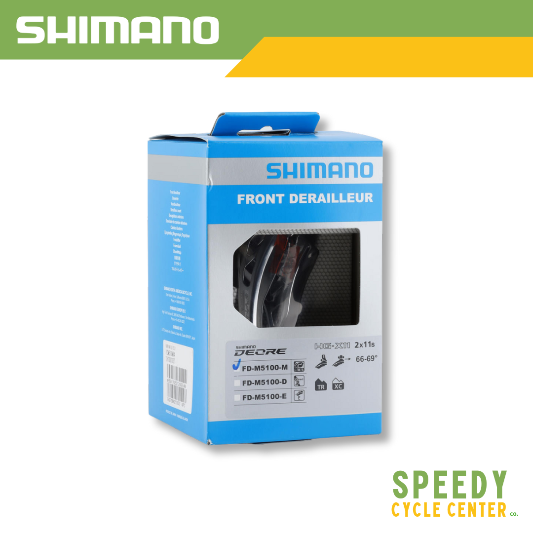 SHIMANO DEORE FD-M5100-M SIDE SWING Front Derailleur 2 x 11 Speed