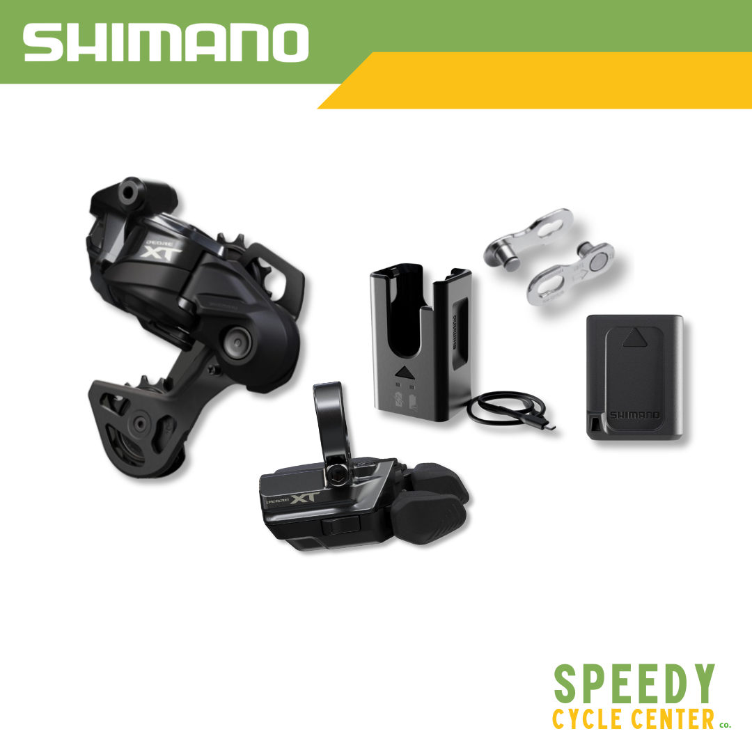 SHIMANO DEORE XT M8250 Upgrade Kit Di2 RD-M8250-GS/SW-M8250-R 1x12-Speed