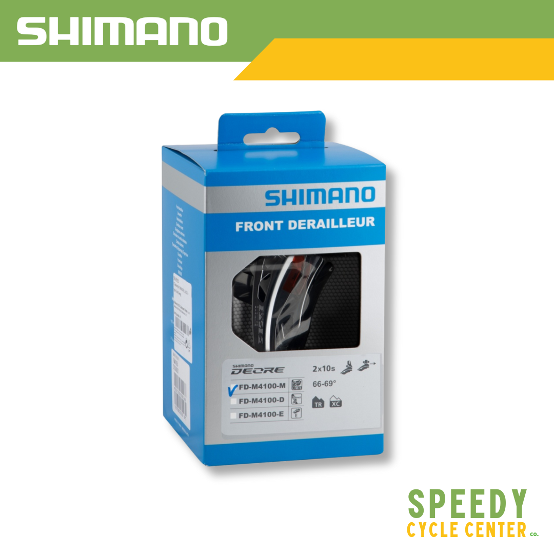 SHIMANO DEORE FD-M4100-M SIDE SWING Front Derailleur 2x10 Speed
