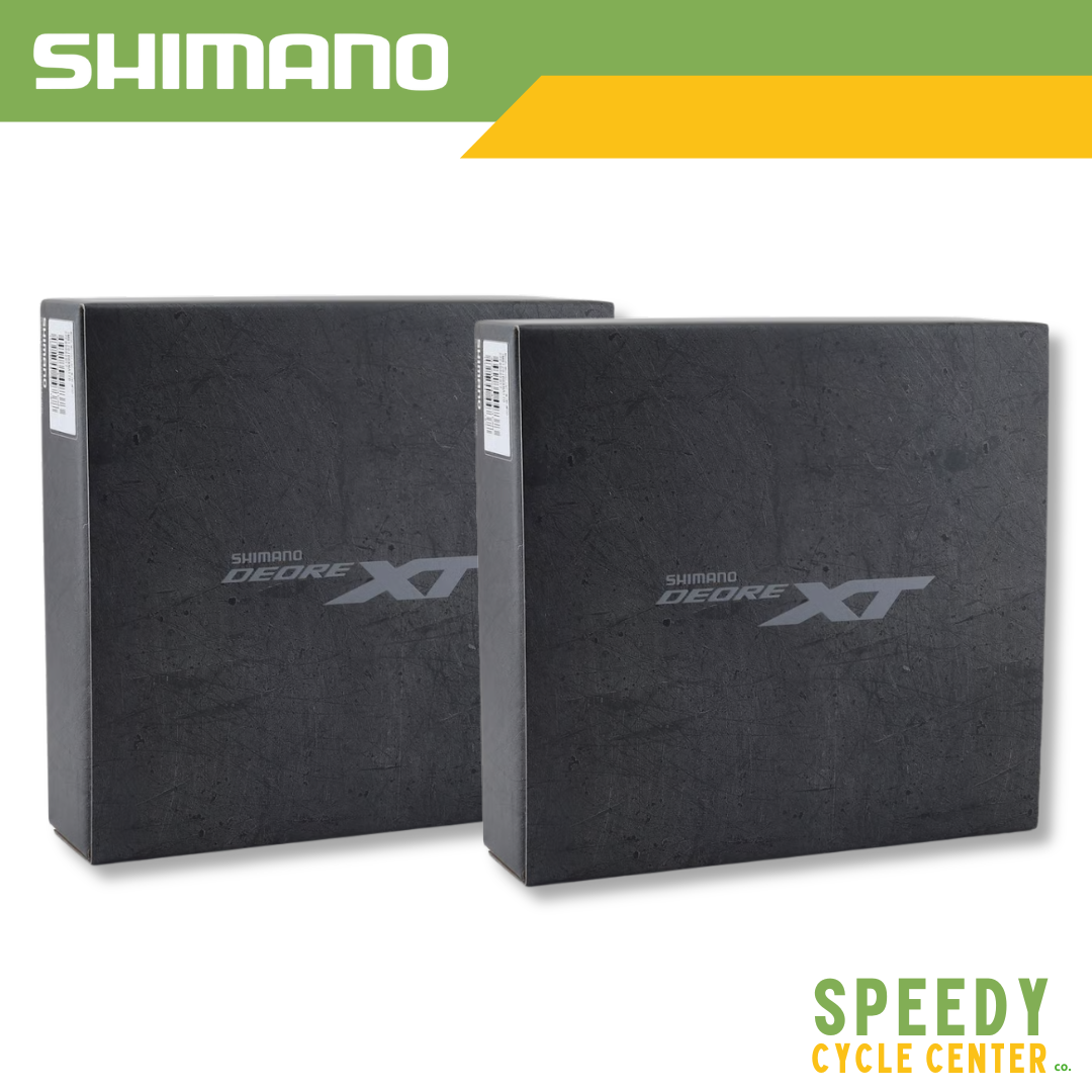 SHIMANO DEORE XT BL-M8100 / BR-M8100 Disc Brake 2 Piston Caliper F/R Set