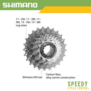 SHIMANO DURA-ACE Cassette Sprocket 11 Speed CS-R9100 11-30T HG-EV