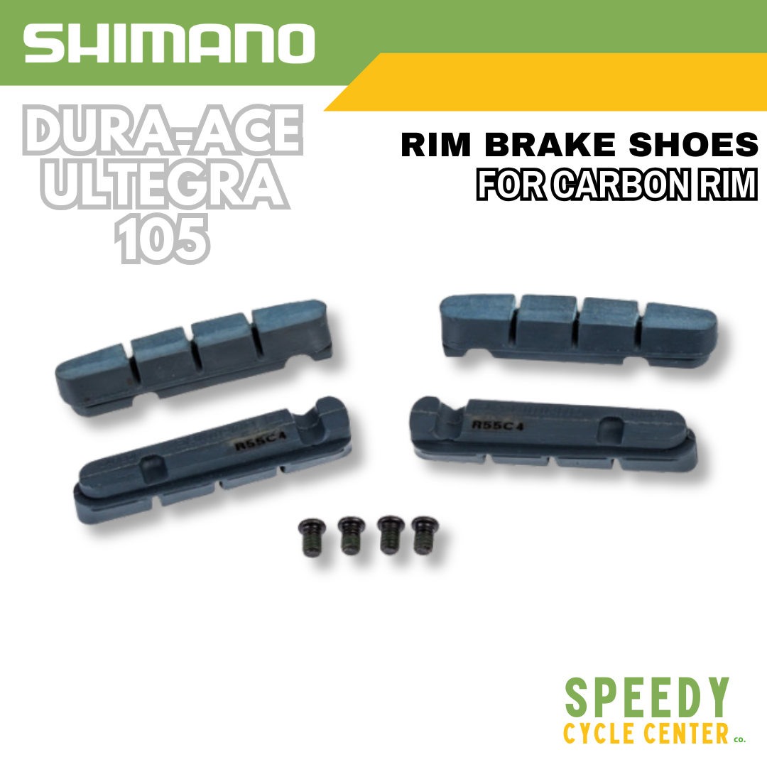 SHIMANO DURA-ACE Rim Brake Shoes R55C4 For Carbon Rim (2 Pairs)