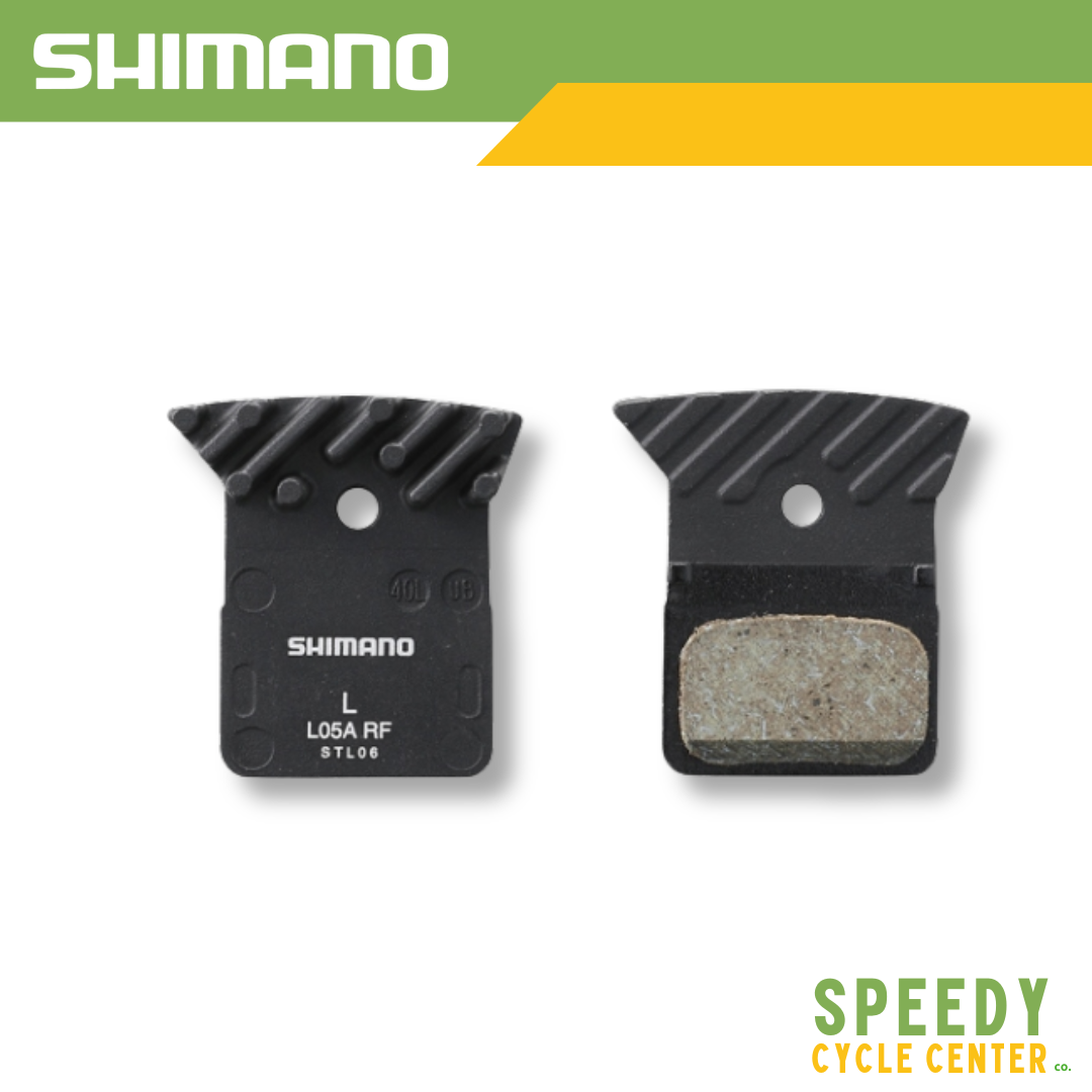 SHIMANO Disc Brake Pads BP-L05A-RF Resin Pad w/ FIN