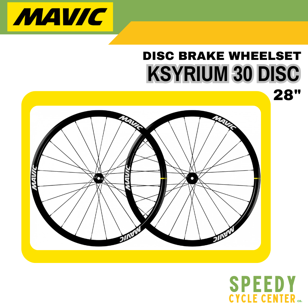 MAVIC Disc Brake Wheelset KSYRIUM 30 DISC Light & Aero 28inch Maxtal Aluminum Alloy