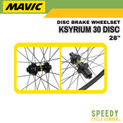 MAVIC Disc Brake Wheelset KSYRIUM 30 DISC Light & Aero 28inch Maxtal Aluminum Alloy