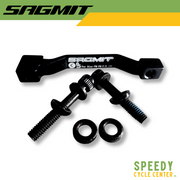 SAGMIT Disc Caliper Adaptor Post Mount - Post Mount / 180mm / 203mm
