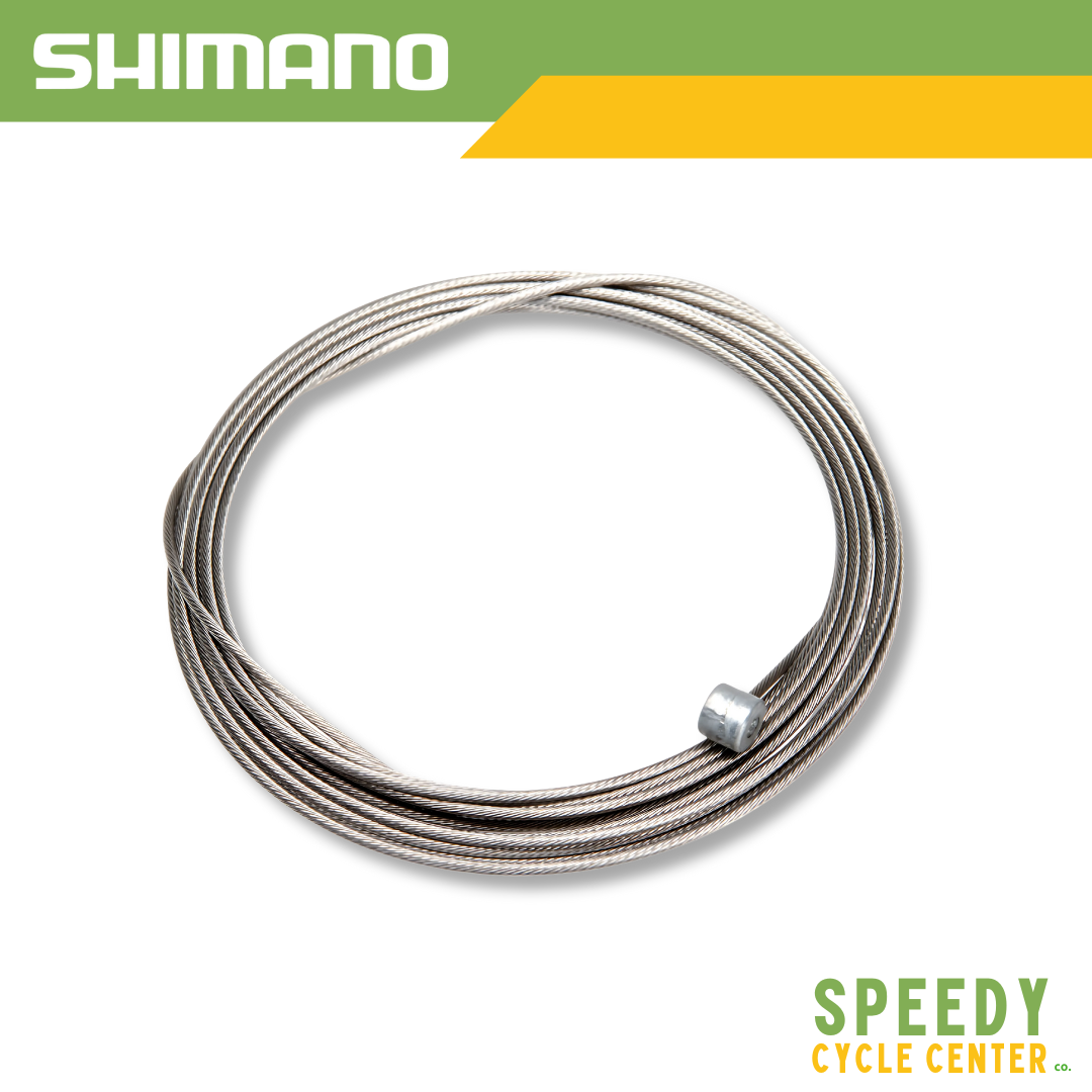 SHIMANO Double-End Brake Inner Cable 1.6mm x 2050mm Steel MTB / ROAD