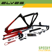 ELVES FALATH EVO Disc Road Bike Frame Set Full Carbon Size 46 w/ OROME Drop Bar