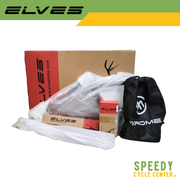 ELVES FALATH EVO Disc Road Bike Frame Set Full Carbon Size 46 w/ OROME Drop Bar