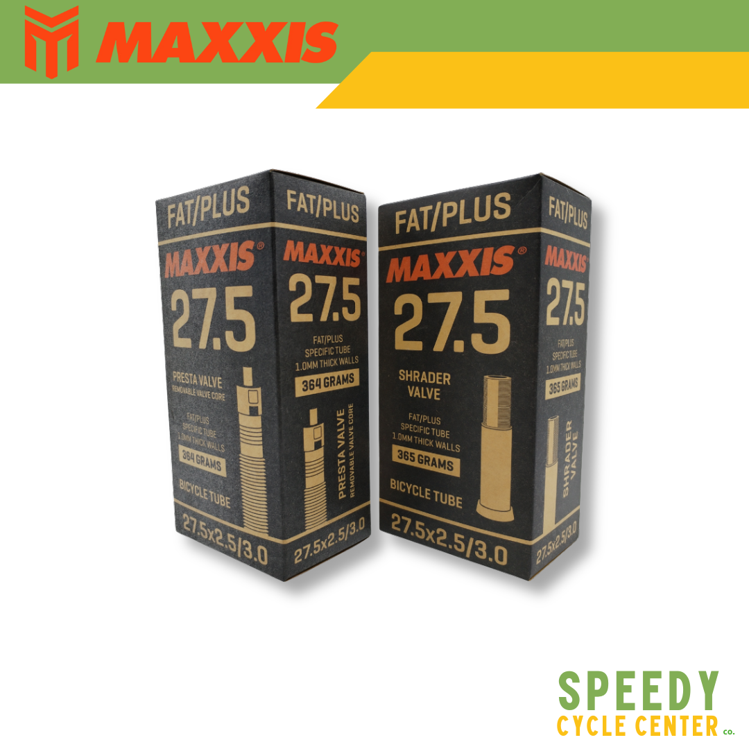 MAXXIS FAT/PLUS 27.5x2.5/3.0 Inner Tube Schrader/Presta For Fat Bike