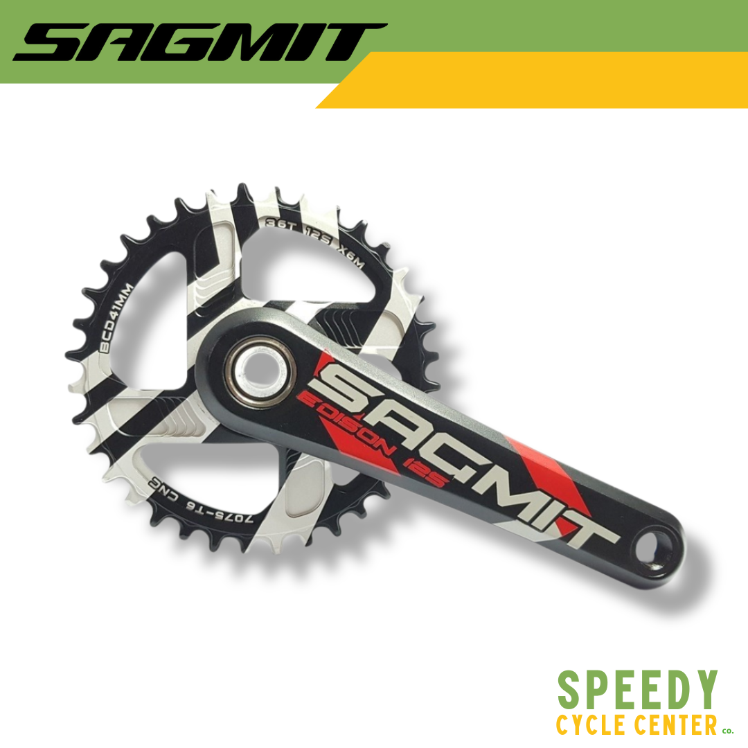 SAGMIT Front Chainwheel EDISON S12 1x12-Speed 36T w/ BB Set Hollowtech 170mm
