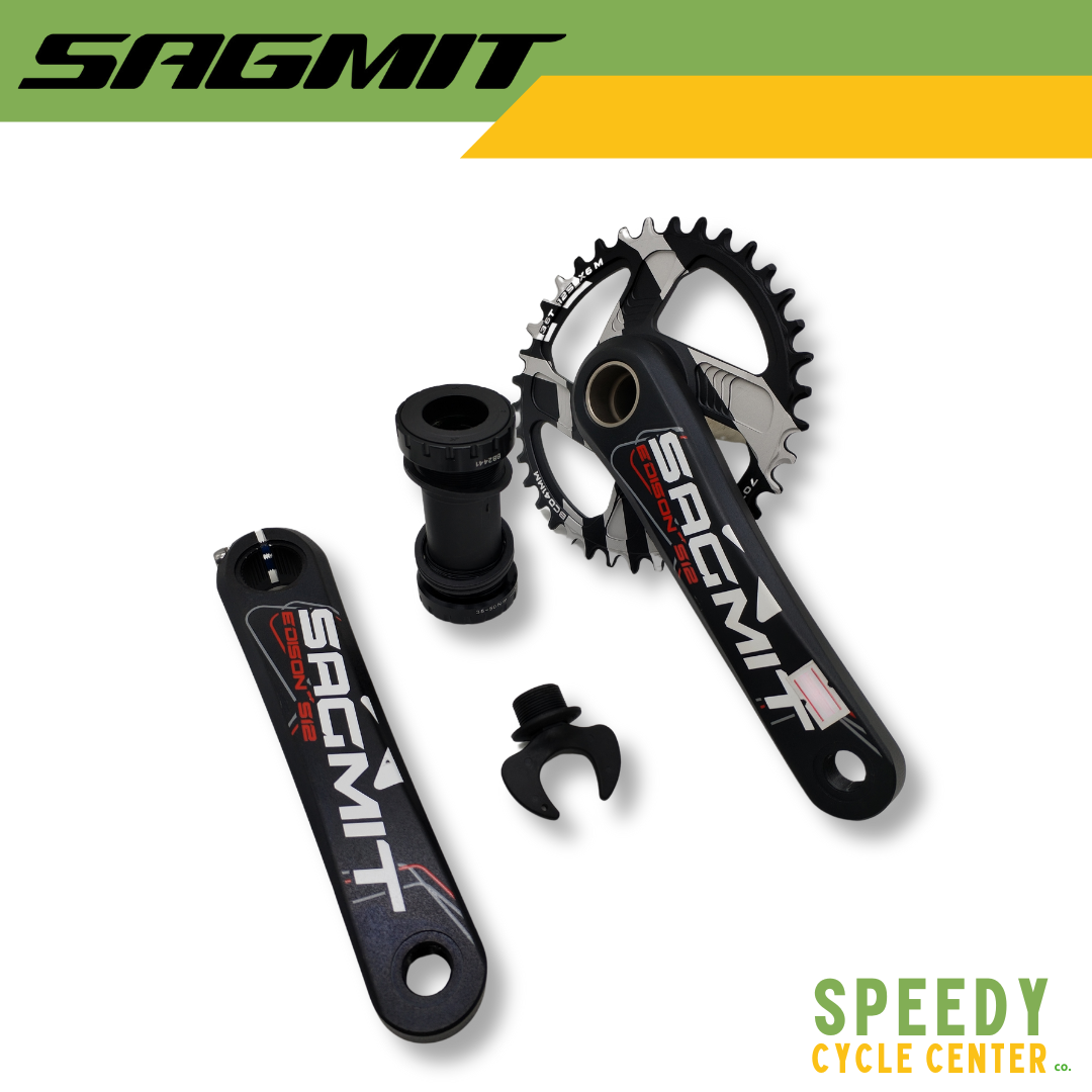 SAGMIT Front Chainwheel EDISON S12 1x12-Speed 36T w/ BB Set Hollowtech 170mm