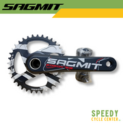 SAGMIT Front Chainwheel EDISON S12 1x12-Speed 36T w/ BB Set Hollowtech 170mm