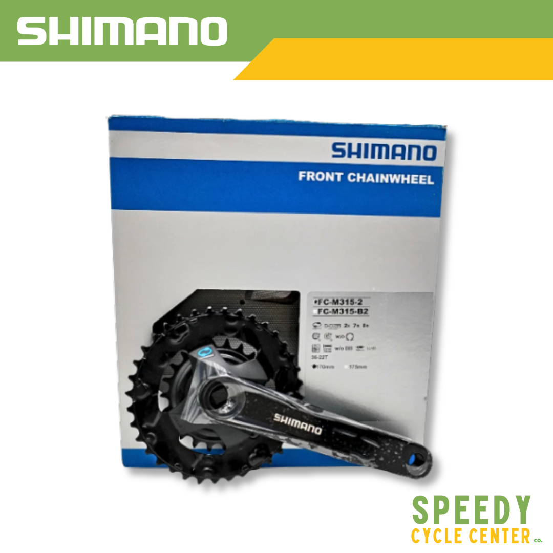 SHIMANO Front Chainwheel FC-M315-2 170mm 36 - 22T