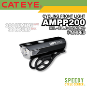 CATEYE Front Light AMPP200 HL-EL042NRC 200 Lumens Rechargeable USB-C IPX4