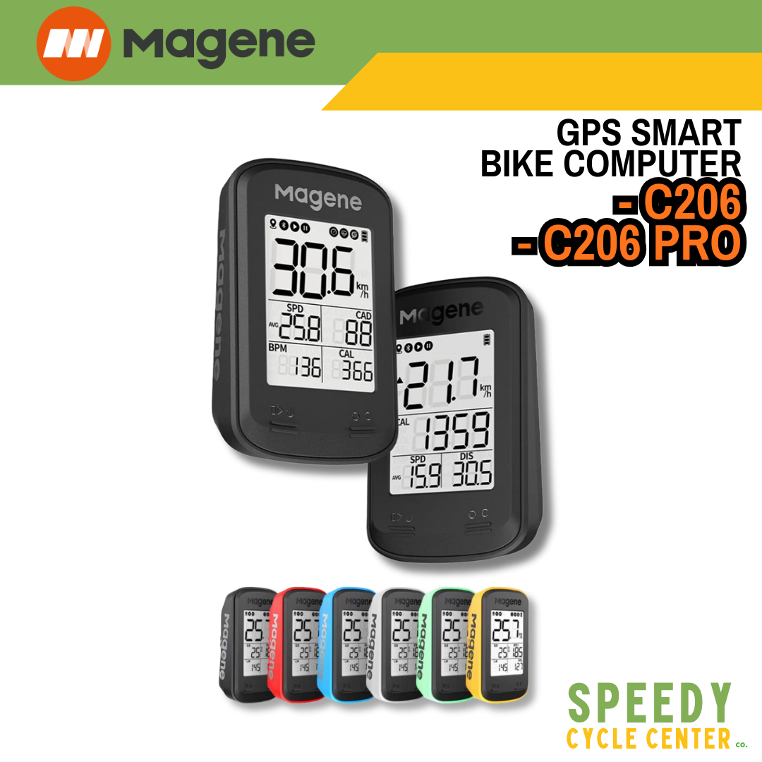 MAGENE GPS Smart Bike Computer C206 / C206 PRO Bluetooth IPX6 Waterproof