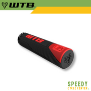 WTB Grips Clydesdale PadLoc Black Rubber-Red Accent+Black Clamp