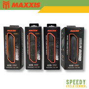 MAXXIS HIGH ROAD Folding Tubeless Ready Tire 700x25C / 700x28C / 700x32C BLK/TAN