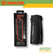 MAXXIS HIGH ROAD Folding Tubeless Ready Tire 700x25C / 700x28C / 700x32C BLK/TAN