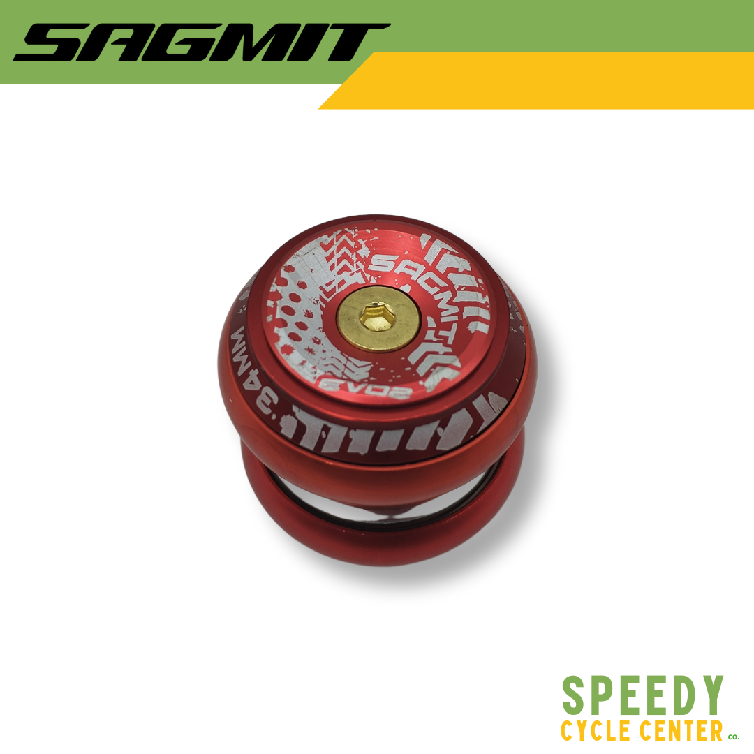 SAGMIT Headset EVO2 Bicycle Sealed Bearing 34 - 34MM Integrated Non Tapered