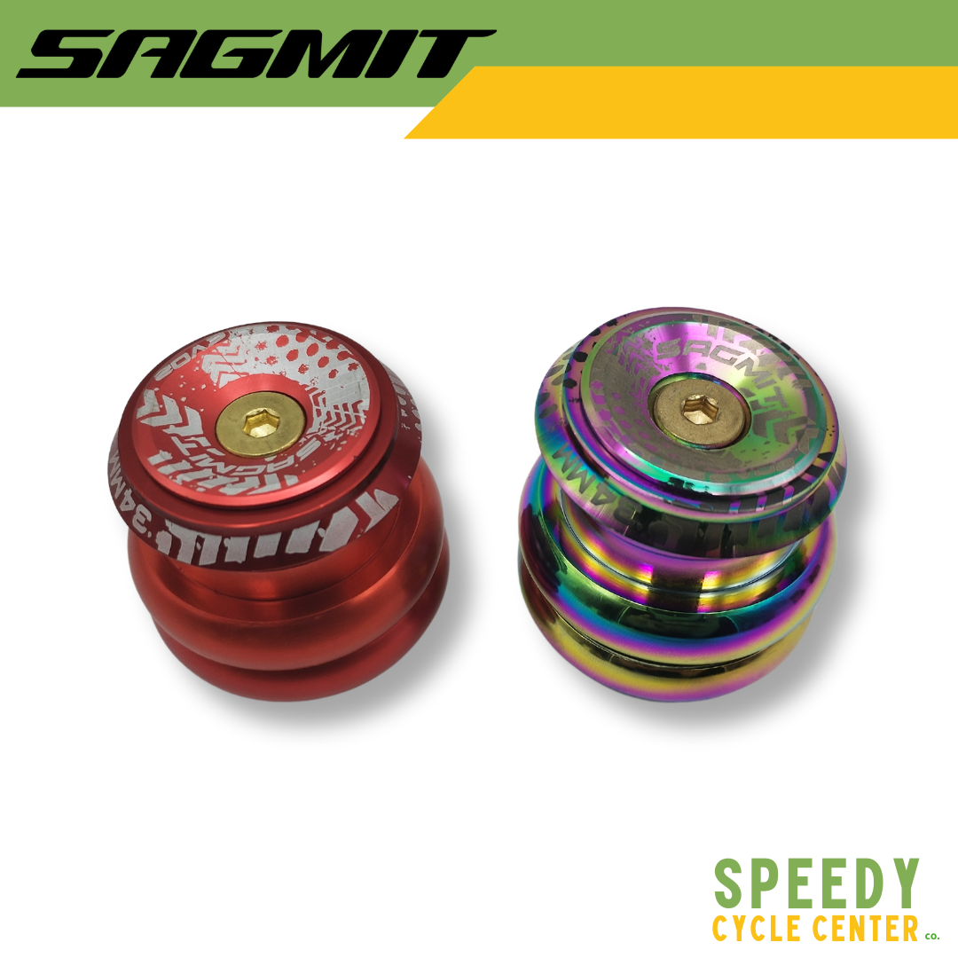 SAGMIT Headset EVO2 Bicycle Sealed Bearing 34 - 34MM Integrated Non Tapered