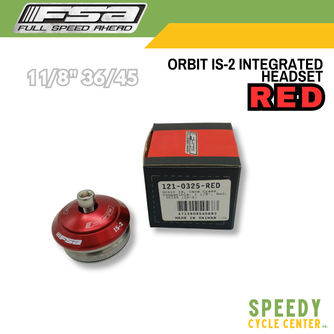 FSA Headset Orbit IS-2 Integrated 1 1/8" 36-45