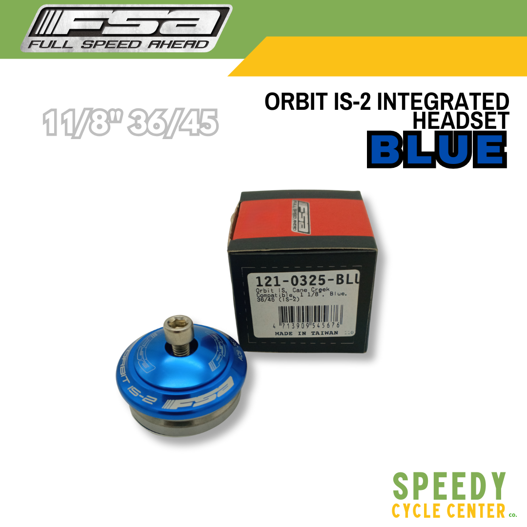 FSA Headset Orbit IS-2 Integrated 1 1/8" 36-45